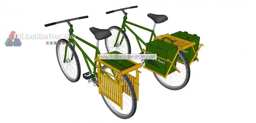3D printed bicycle from carbon fiber VTVVN