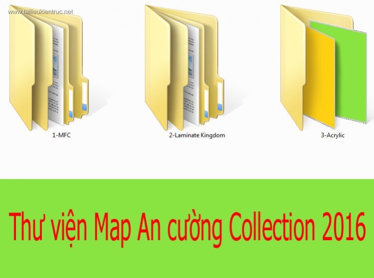 Thư viện Map An cường collection 2016