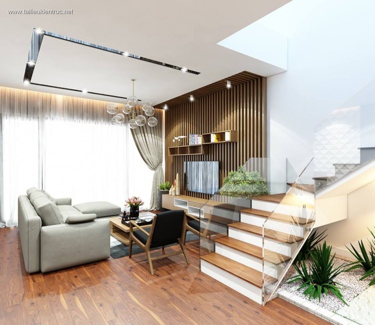 Phối cảnh nội thất 3D phòng khách Hiện đại và đẹp full file max 00035