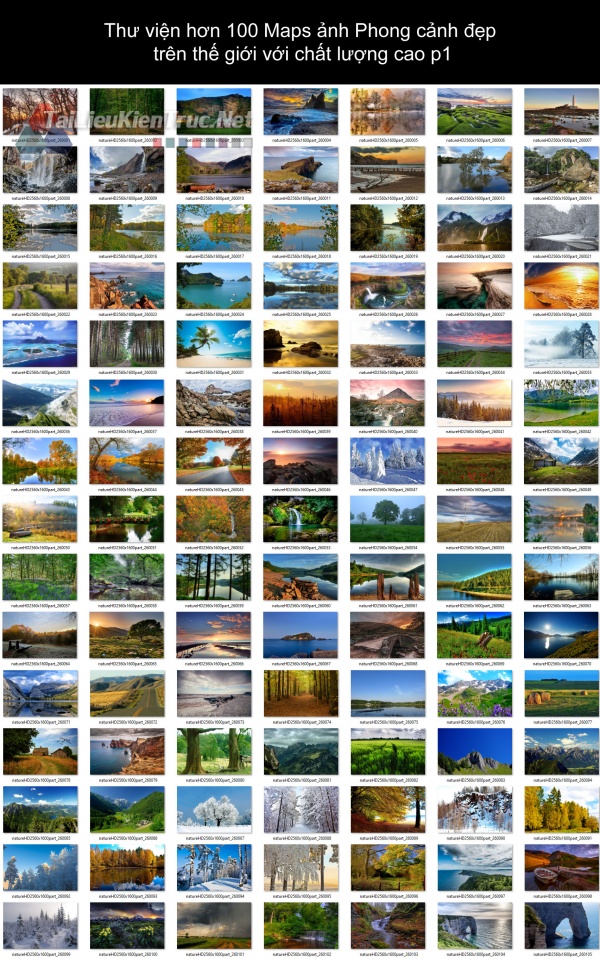 Thư viện hơn 100 Maps ảnh Phong cảnh đẹp trên thế giới với chất lượng cao p1