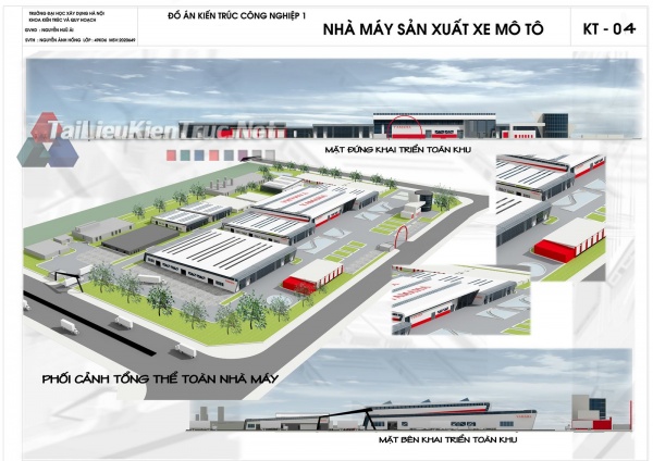 Đồ án công nghiệp nhà máy sản xuất MOTO- Nguyễn Ánh Hồng MS54