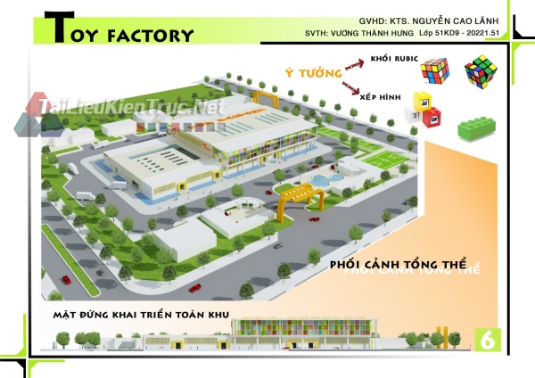 Đồ án công nghiệp nhà máy sản xuất đồ chơi 01 MS106