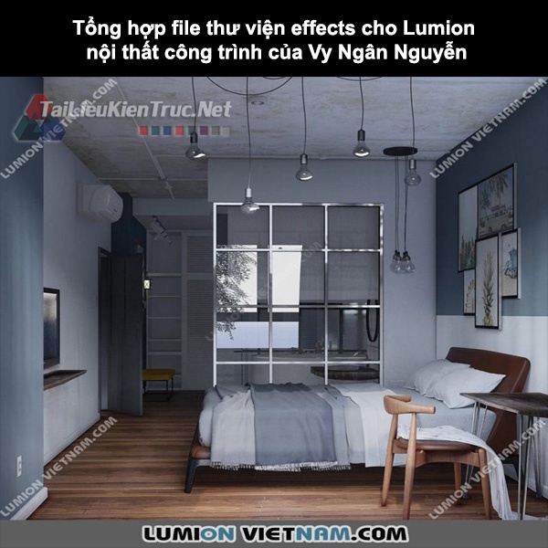 Tổng hợp file Thư viện Effects cho Lumion nội thất công trình của Vy Ngân Nguyễn