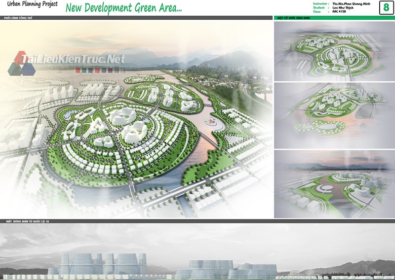 Đồ án tốt nghiệp - Quy hoạch Đề Tài New Development Green Area - Sv Đh Duy Tân