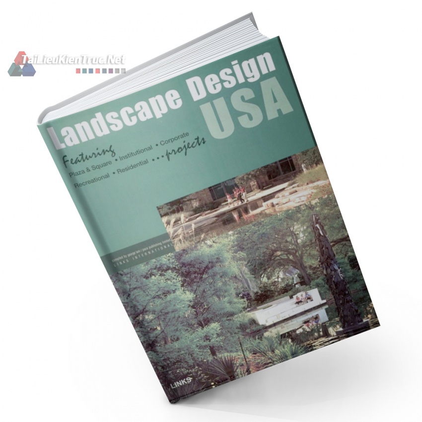 Sách Landscape Design Usa (Thiết Kế Cảnh Quan Ở Hoa Kỳ)