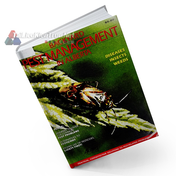 Sách Backyard Pest Management In Alberta (Quản Lý Dịch Hại Tại Vườn Sau Nhà Ở Alberta)