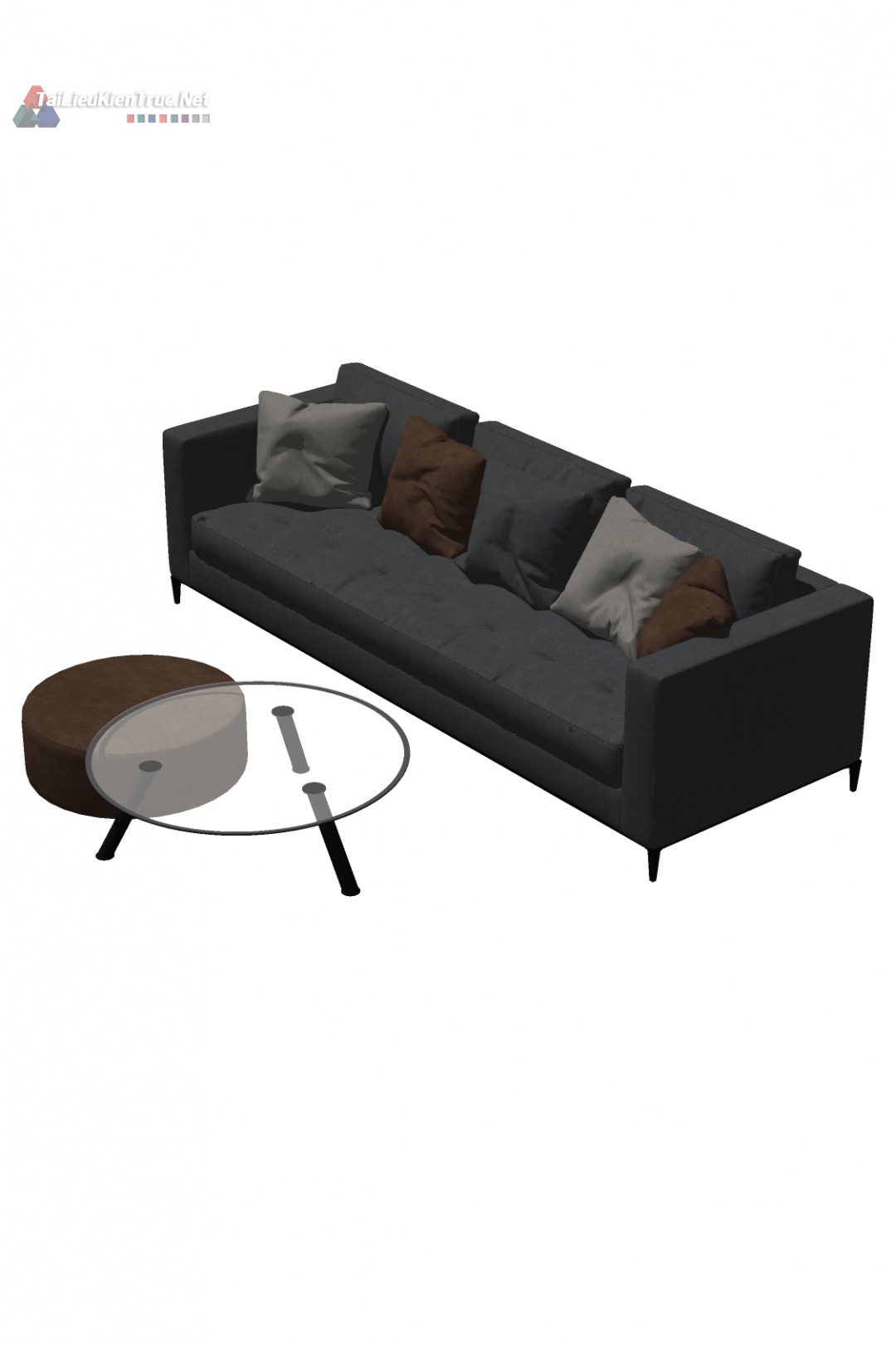 Thư viện sketchup sofa 005