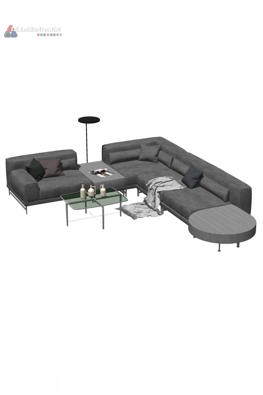 Thư viện sketchup sofa 007