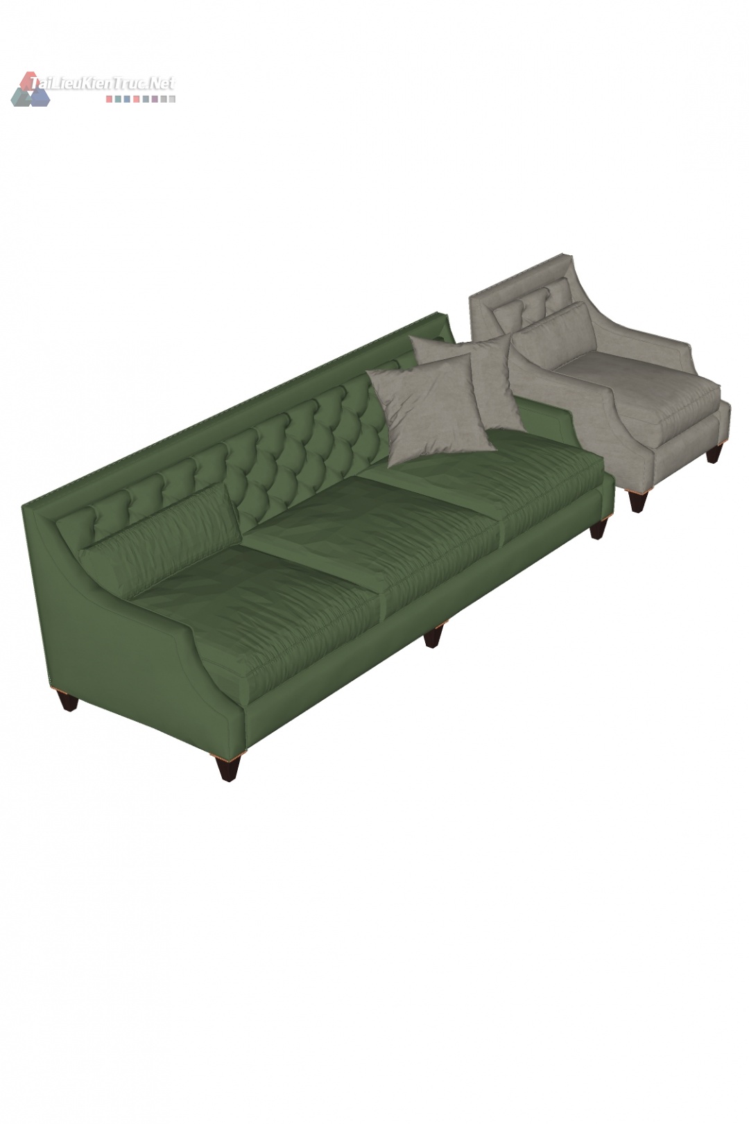 Thư viện Sketchup sofa 019