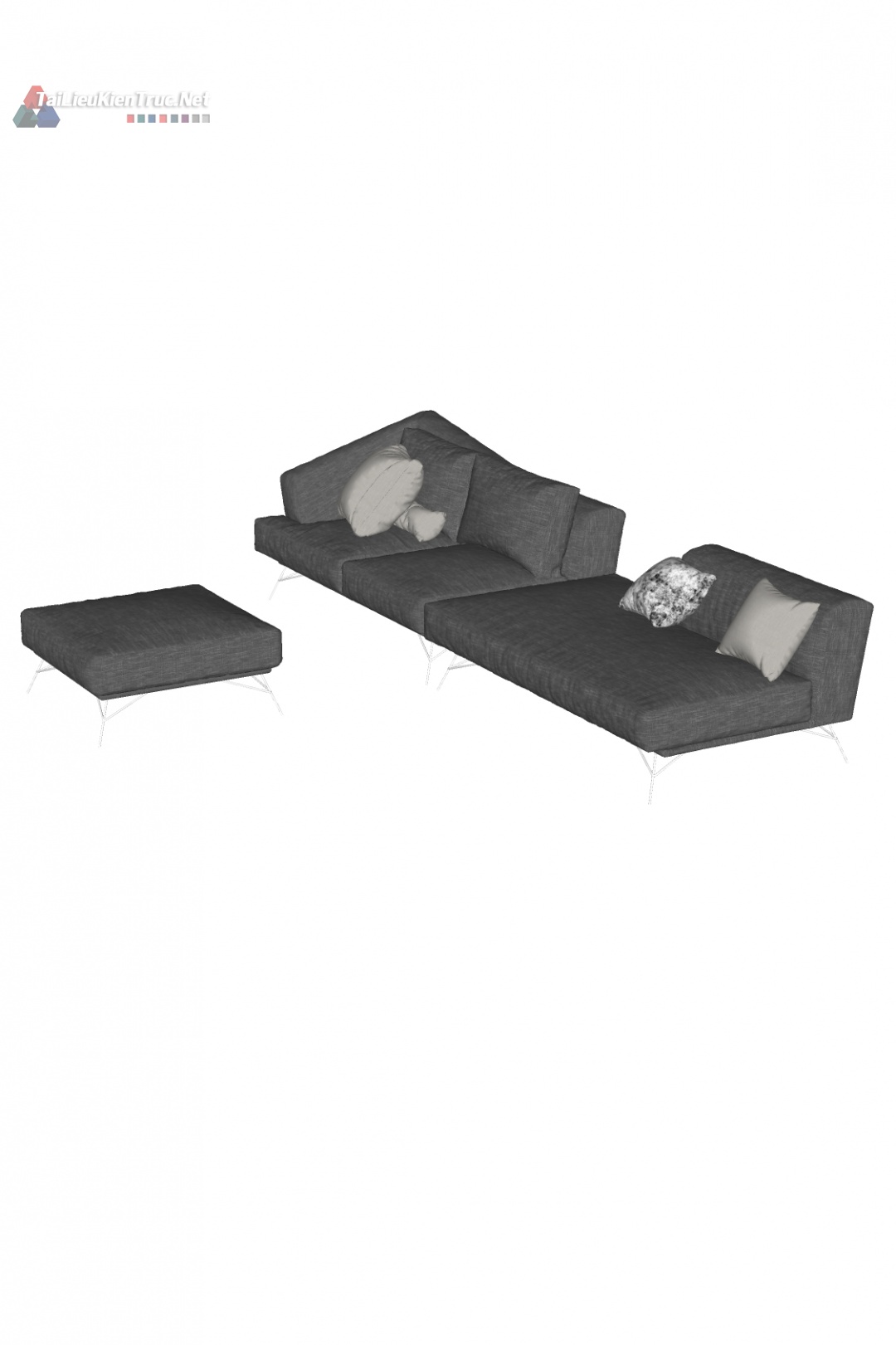 Thư viện sketchup sofa 029