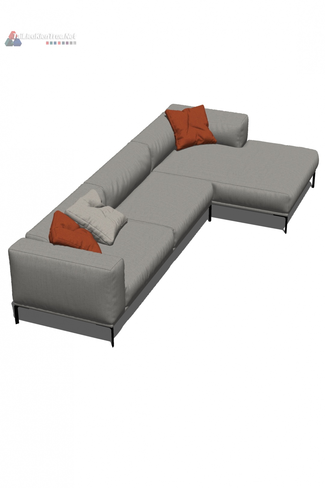 Thư viện sketchup sofa 034