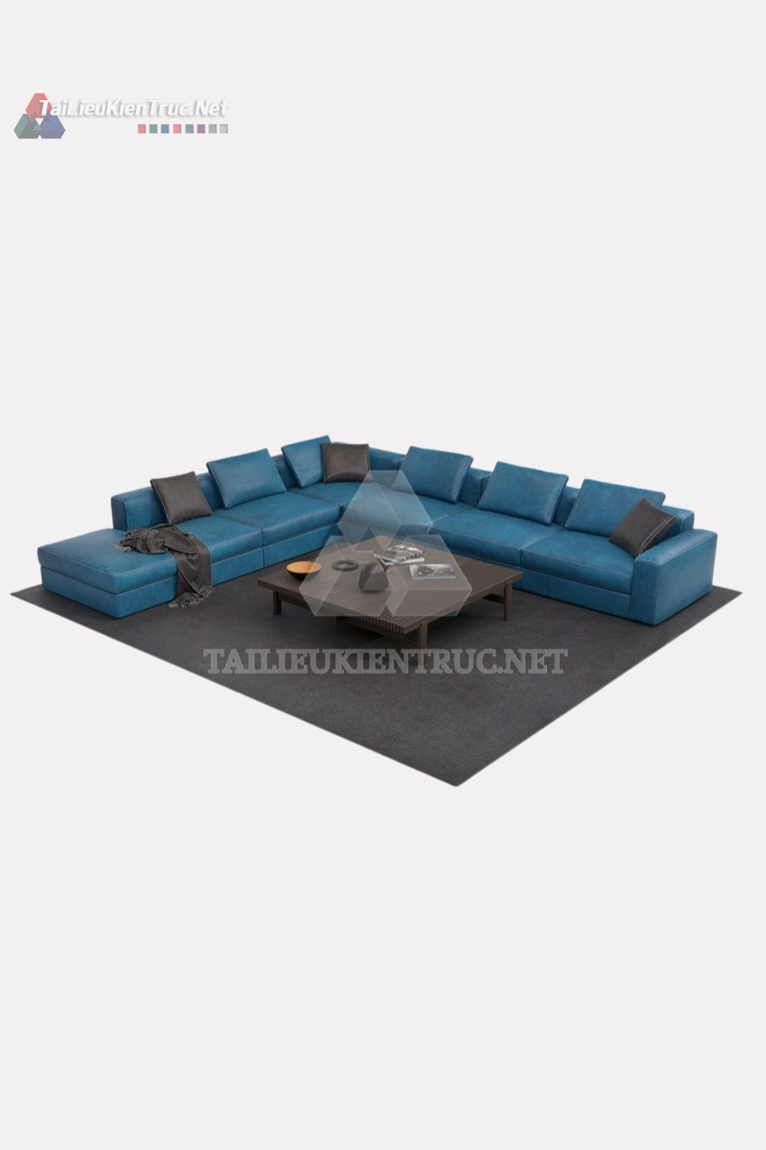 Thư viện Sketchup sofa 046