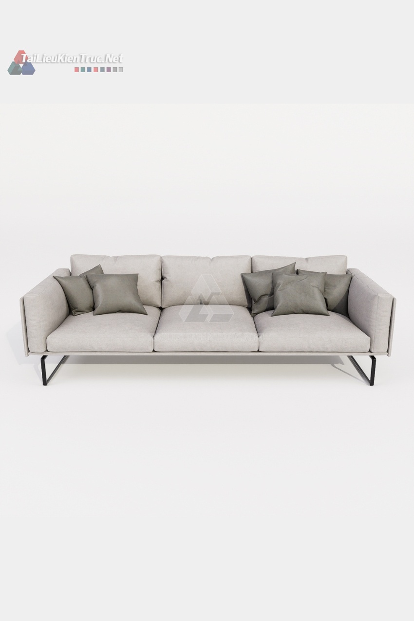 Thư viện Sketchup sofa 065