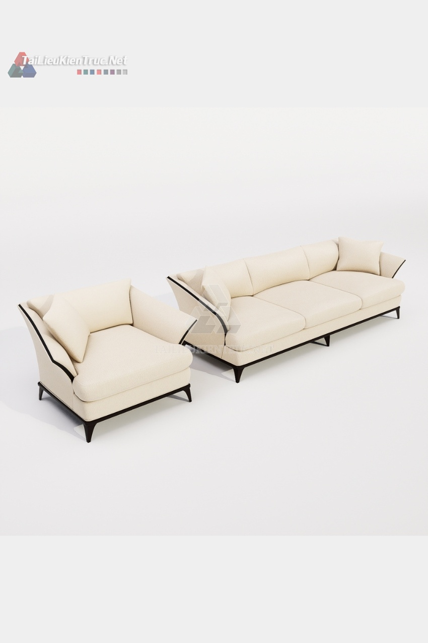 Thư viện Sketchup sofa 076