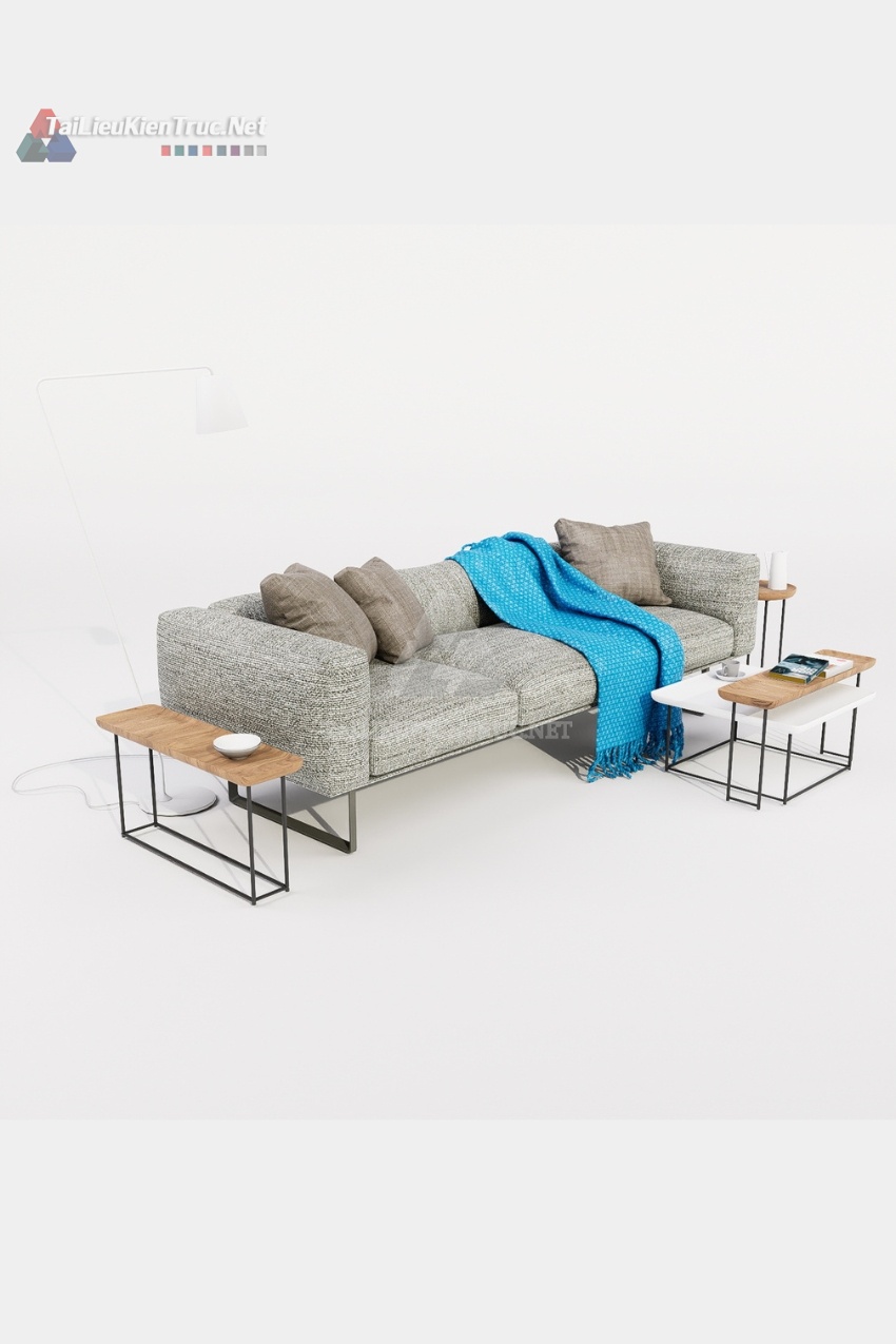 Thư viện Sketchup sofa 081