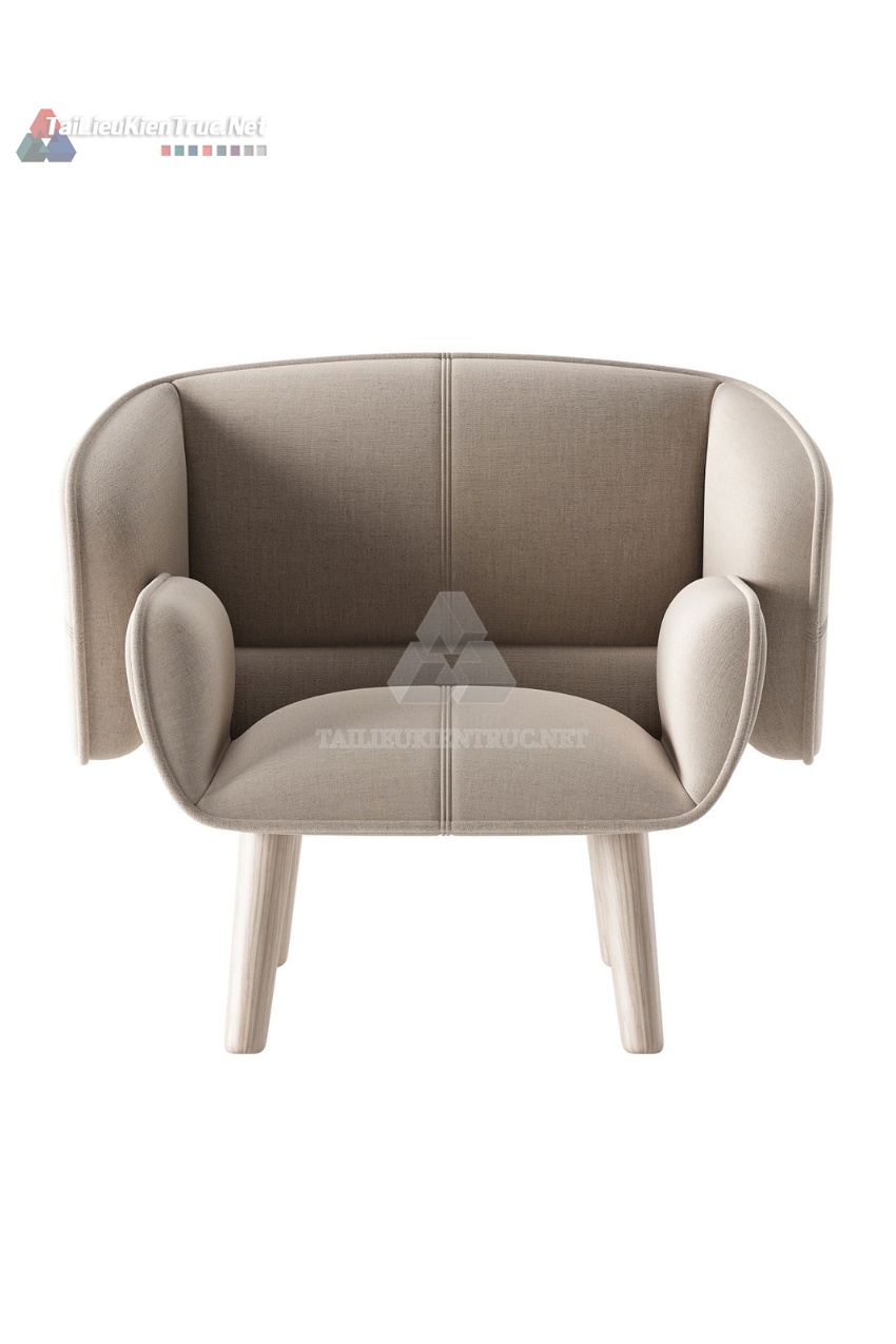 Armchair 3ds max model 007