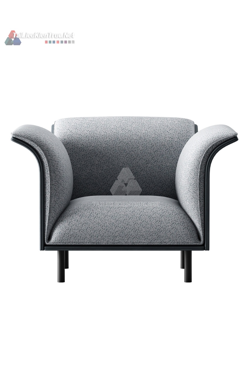 Armchair 3ds max model 008