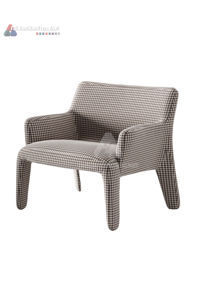 Armchair 3ds max model 055