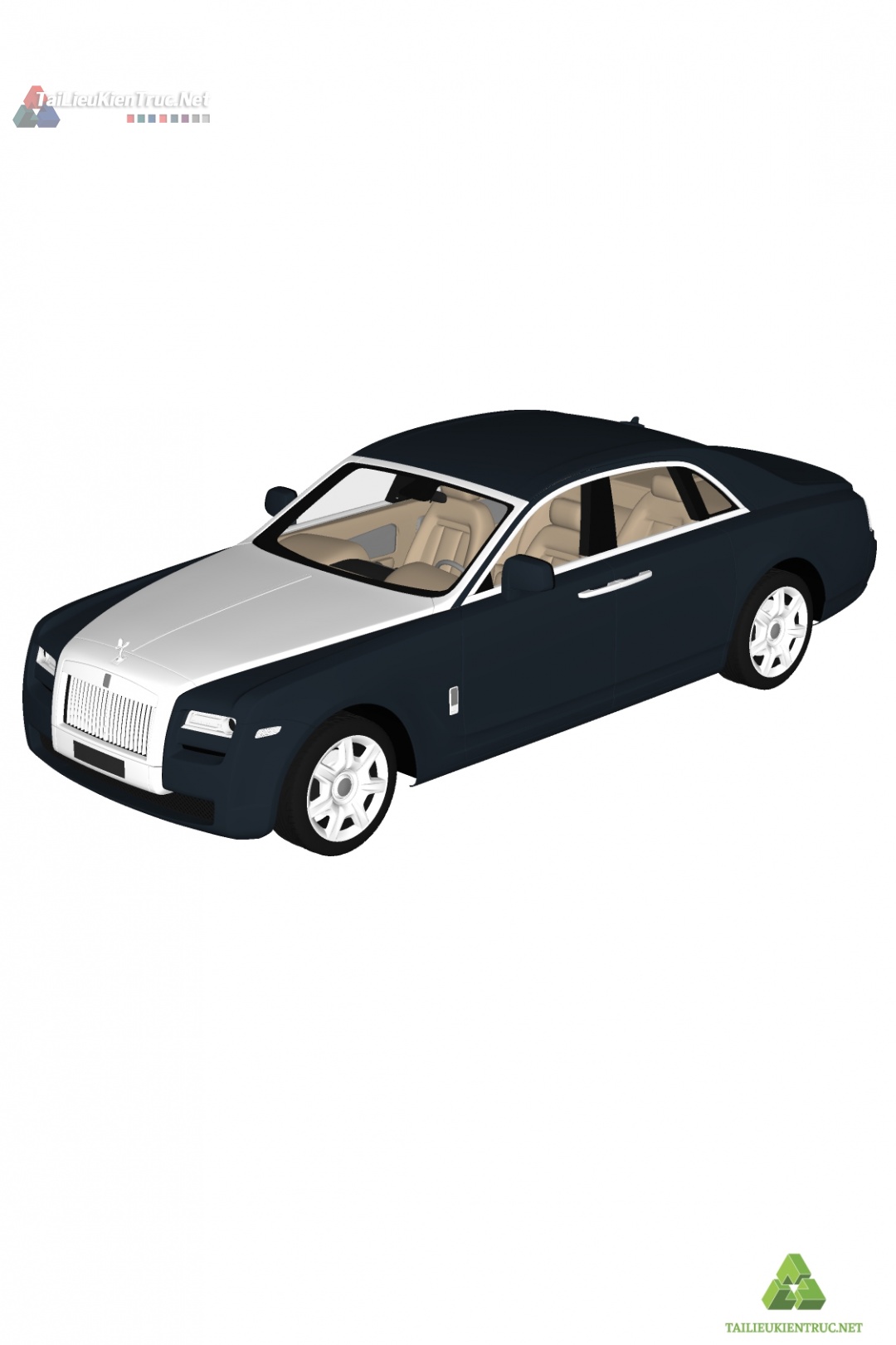 Rolls-Royce Ghost 2018 Sketchup Model