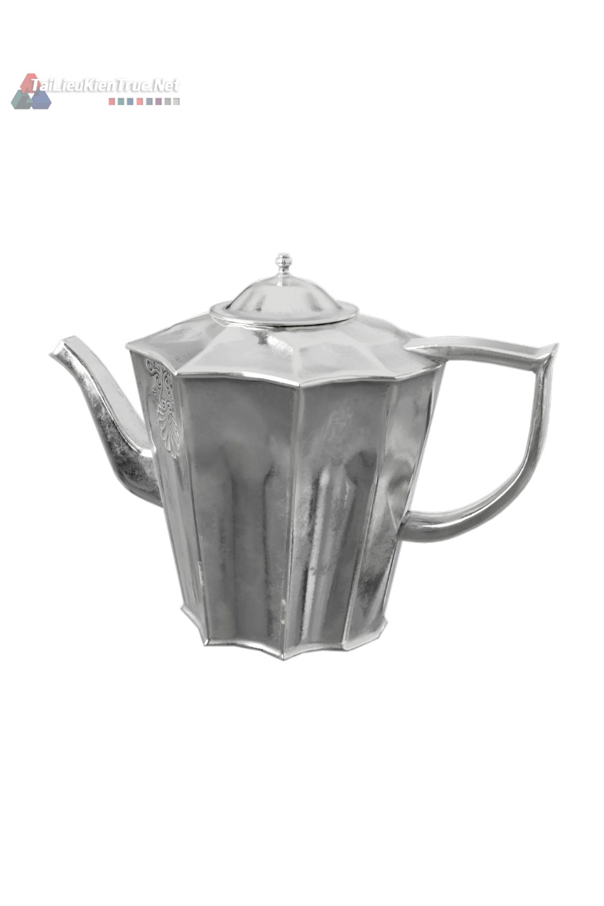 105 Teapot Silver free download Sketchup model