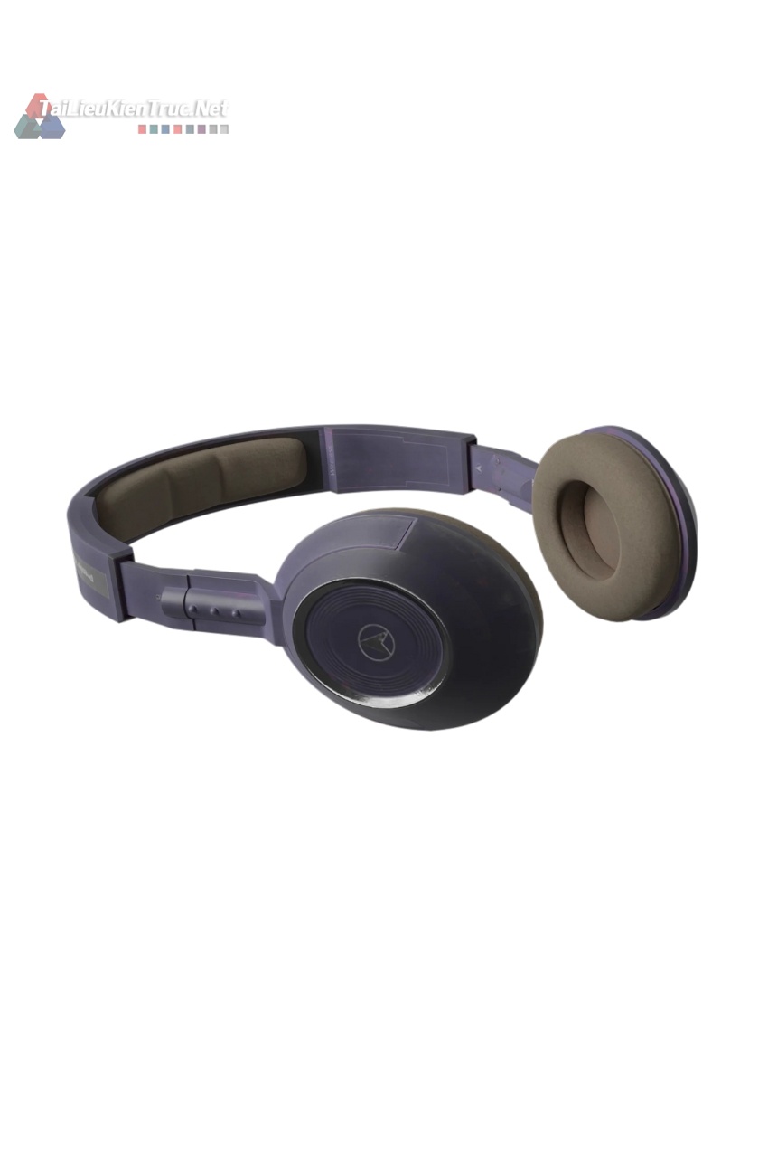 1 Headphones - Tai nghe chụp tai Sketchup model