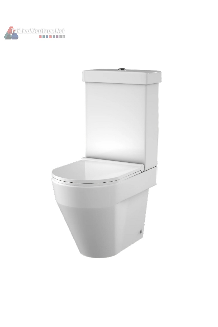 1 Modern toilet sketchup model