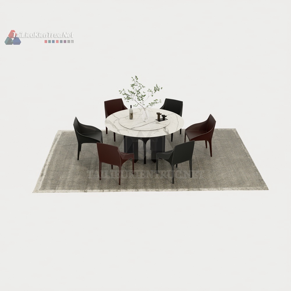 Bàn ăn sketchup 072