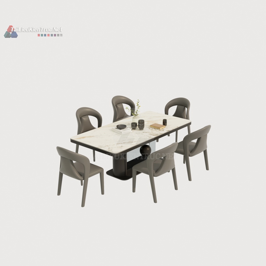 Bàn ăn sketchup 098