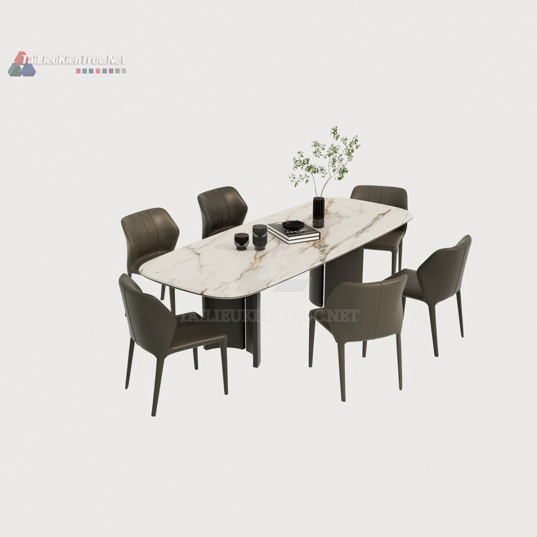 Bàn ăn sketchup 099