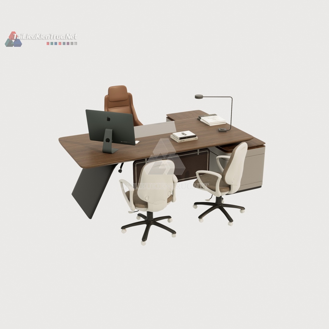Bàn làm việc sketchup 024