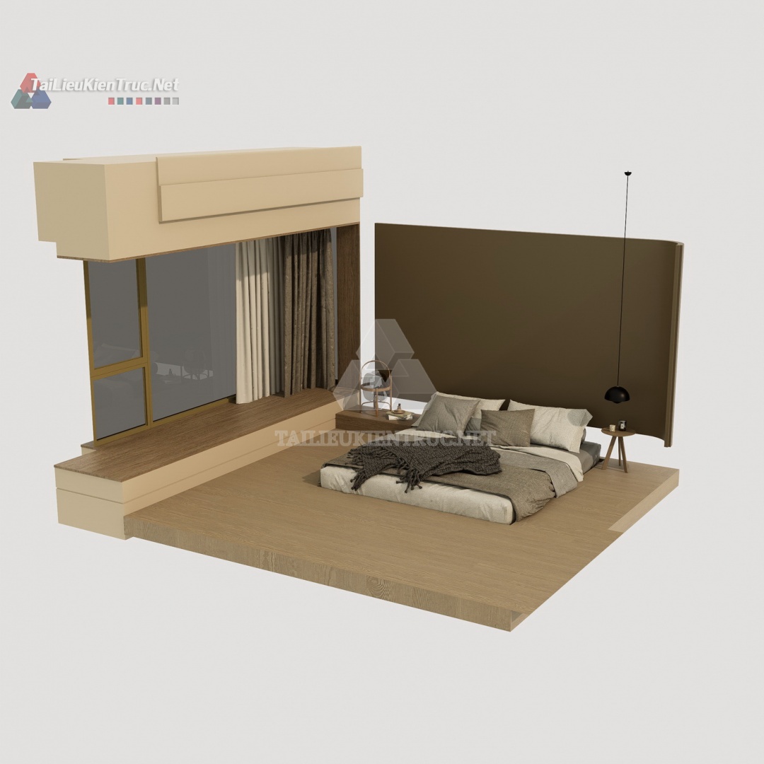 Thư viện giường sketchup 163