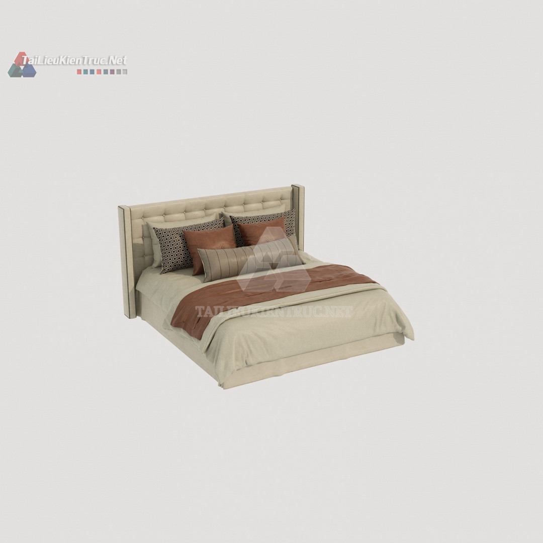 Thư viện giường sketchup 164