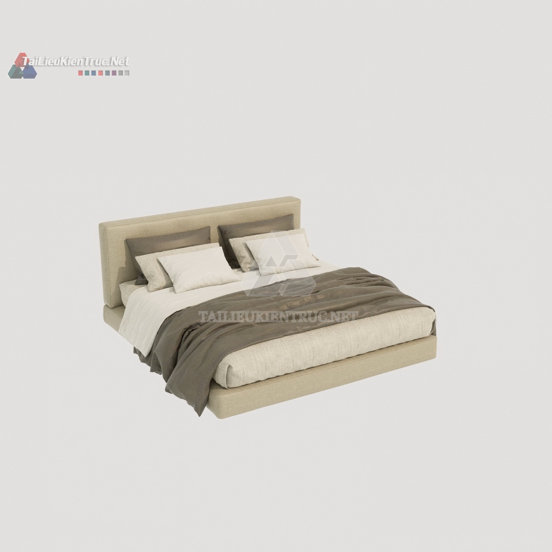 Thư viện giường sketchup 168