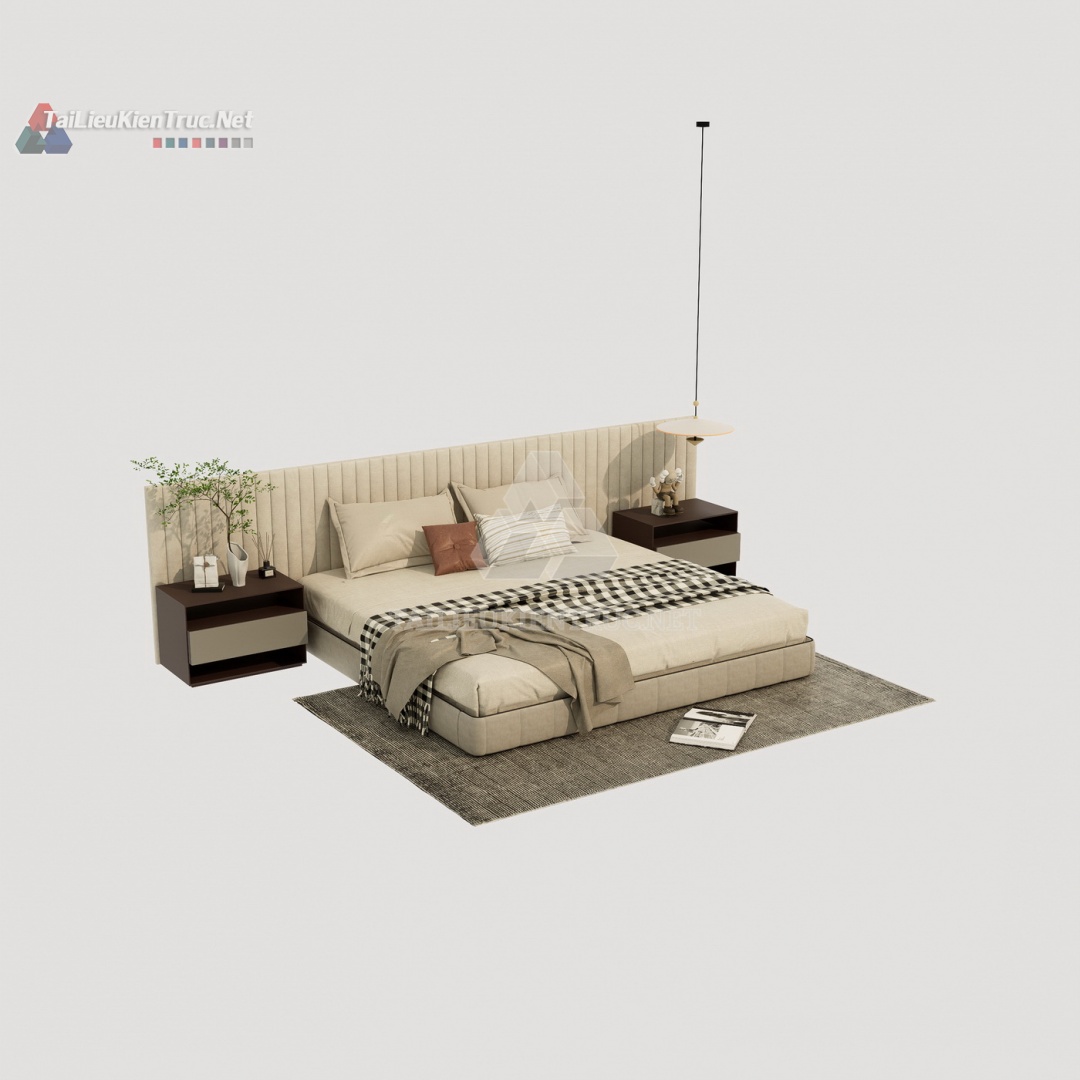 Thư viện giường sketchup 169