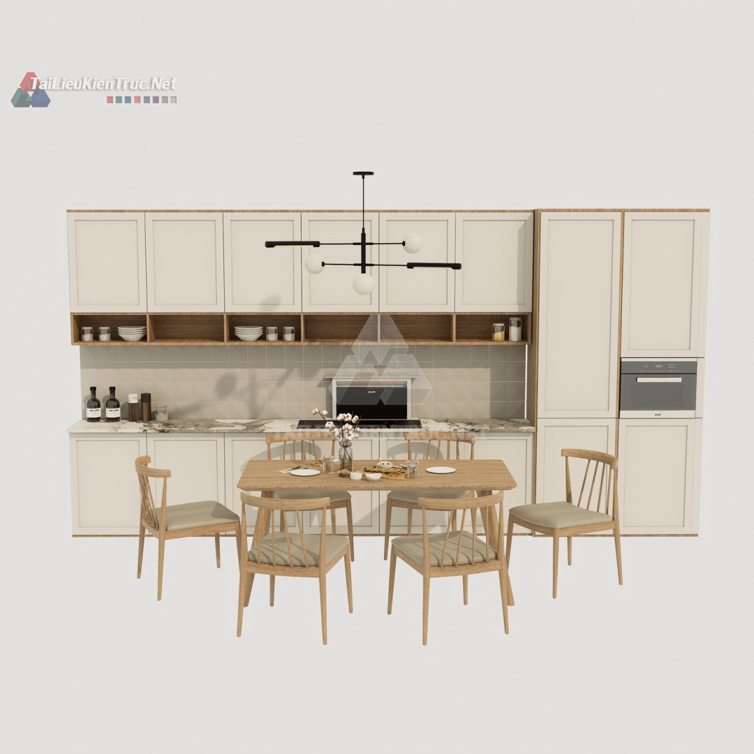 Bàn ăn sketchup 115