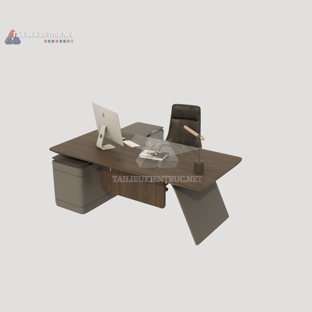Bàn làm việc sketchup 037