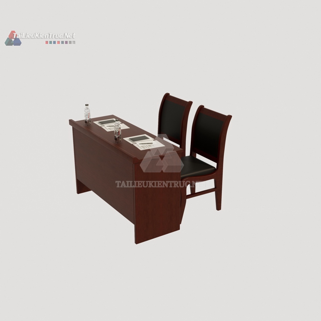 Bàn làm việc sketchup 044