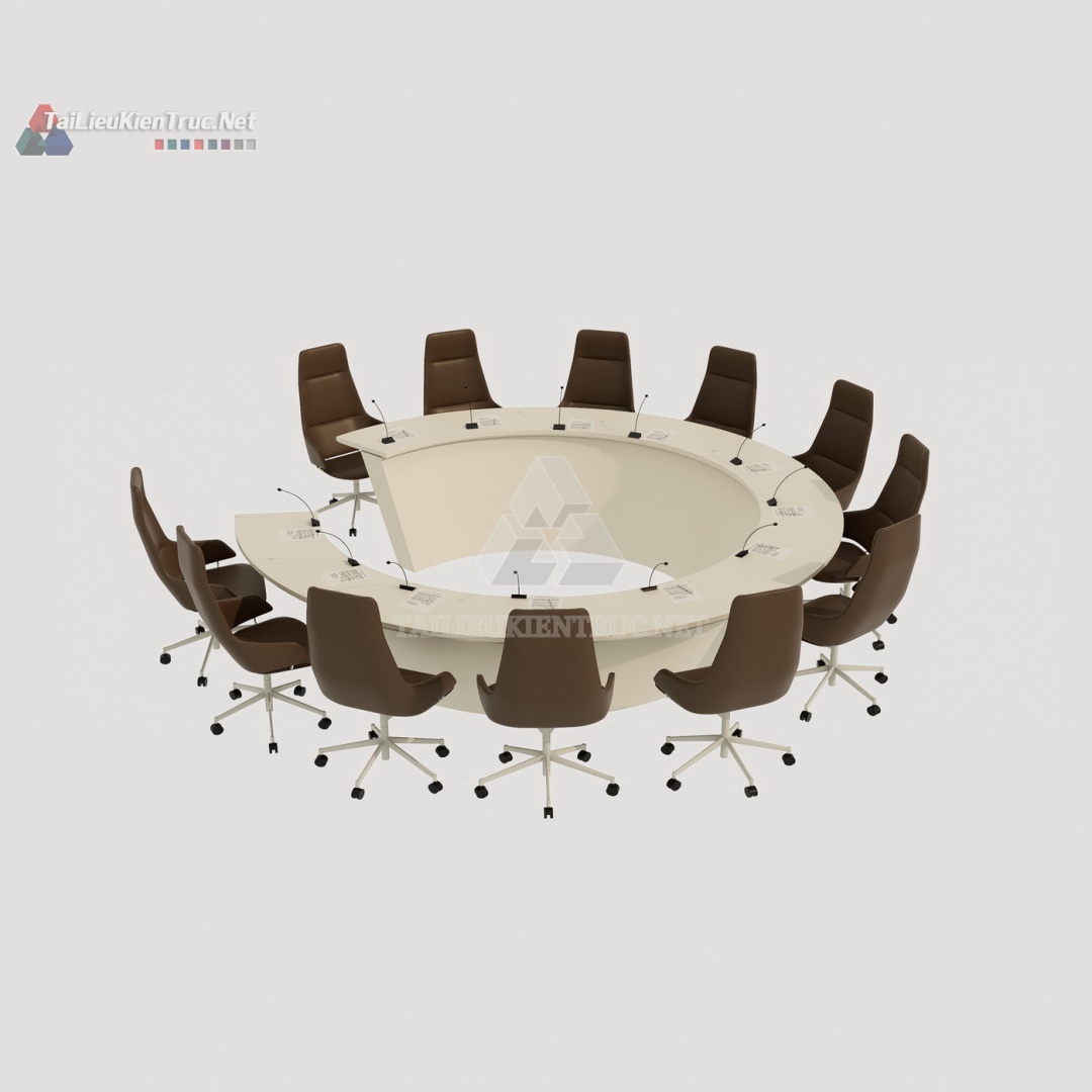 Bàn làm việc sketchup 047