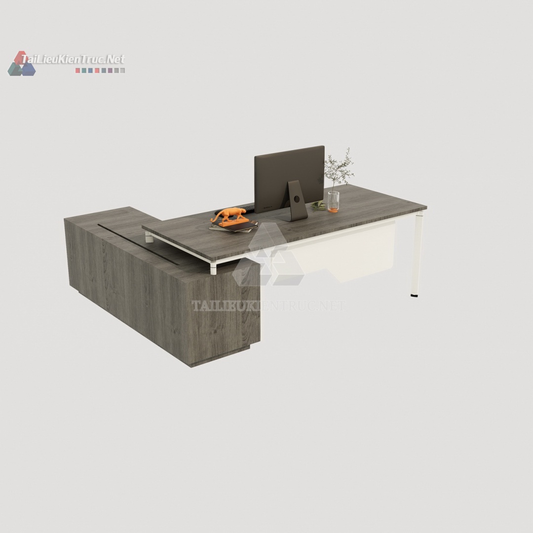 Bàn làm việc sketchup 049
