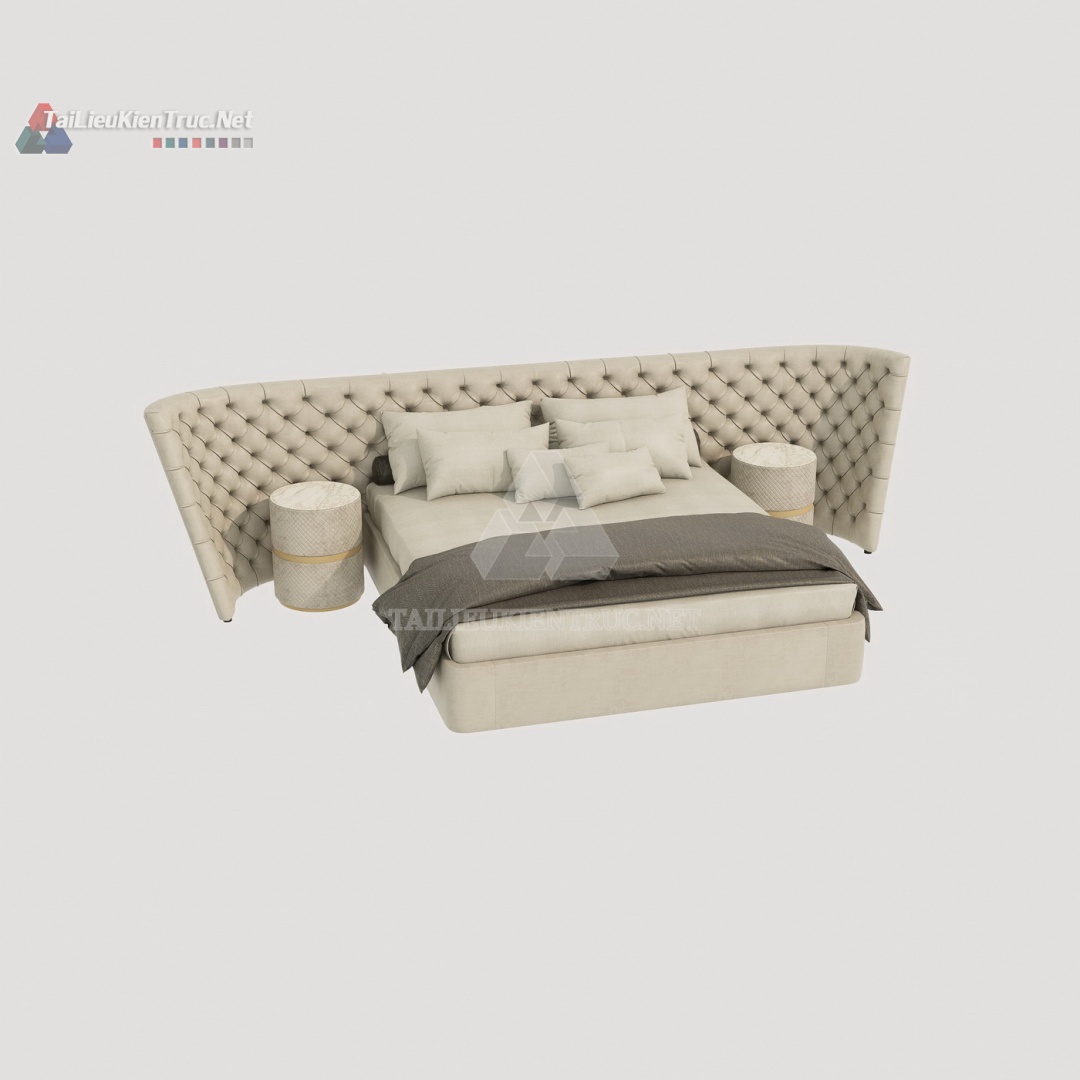 Thư viện giường sketchup 177