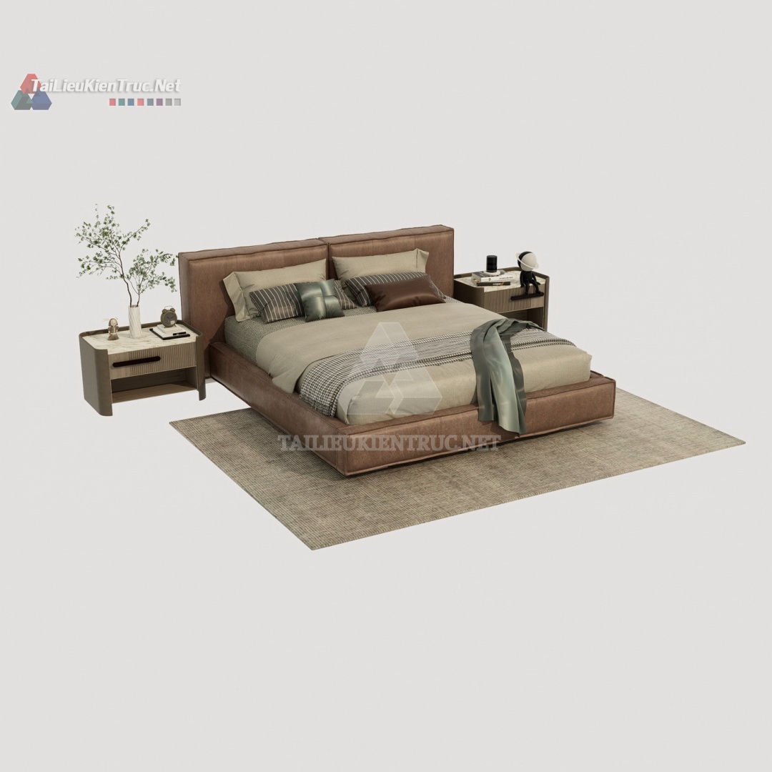 Thư viện giường sketchup 189