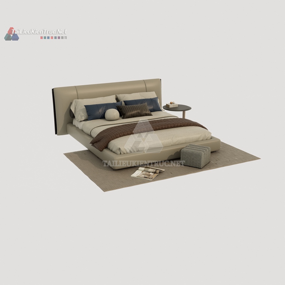 Thư viện giường sketchup 190