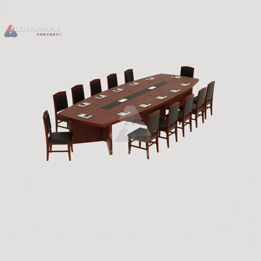 Bàn làm việc sketchup 052