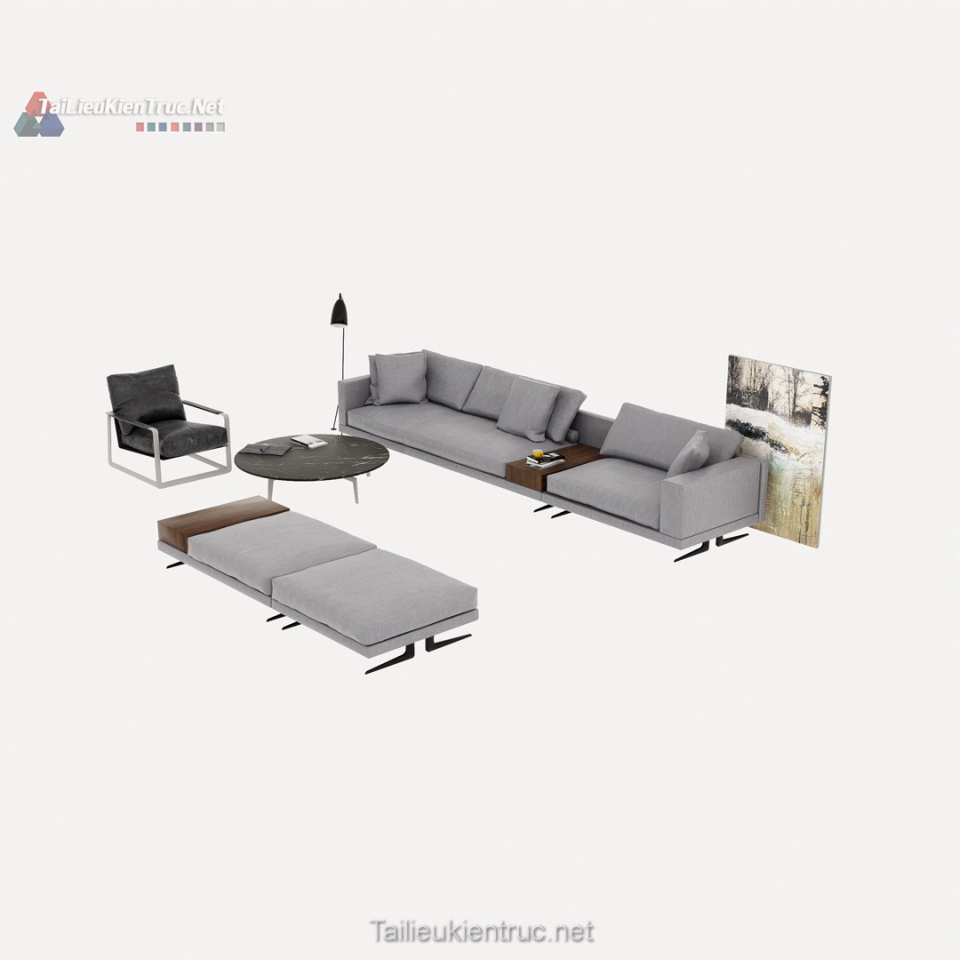 Thư viện sofa sketchup 246