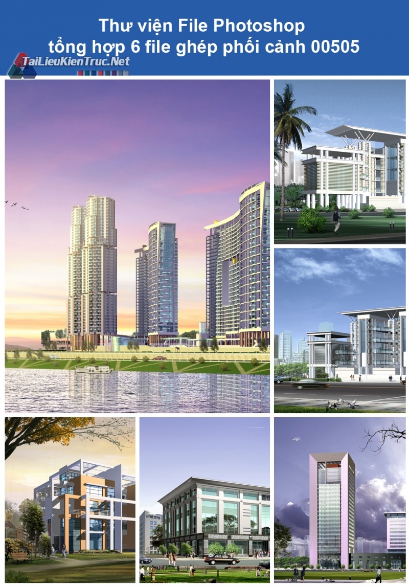 Thư viện File Photoshop tổng hợp ghép phối cảnh 00505
