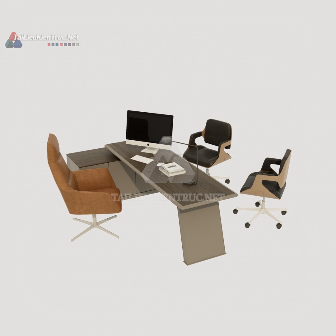 Bàn làm việc sketchup 071