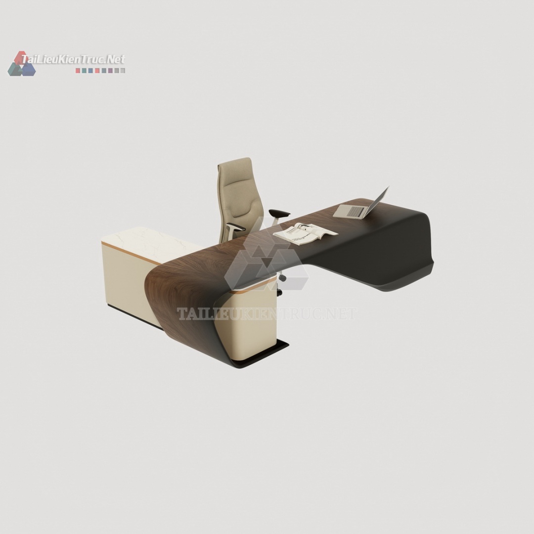 Bàn làm việc sketchup 073