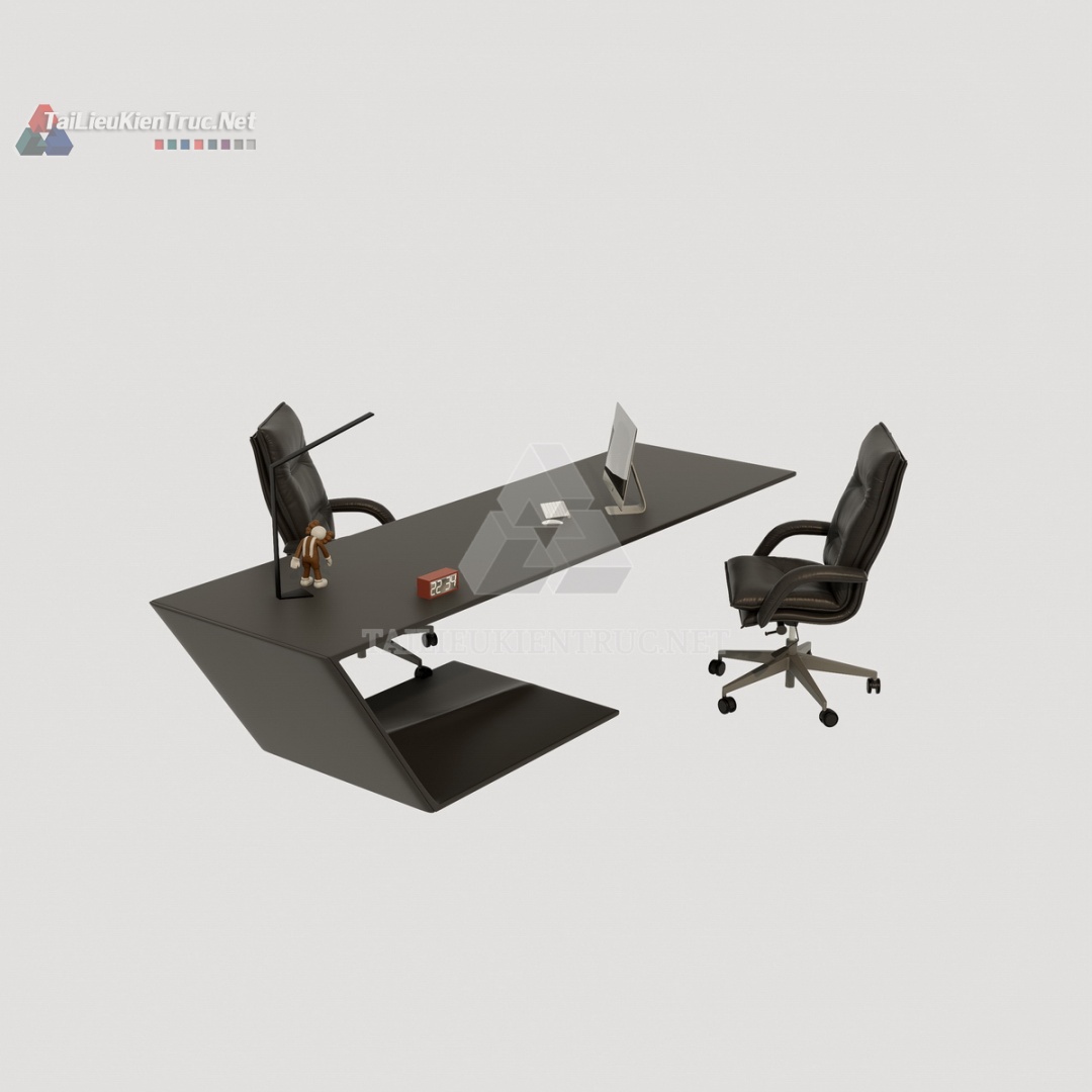 Bàn làm việc sketchup 077