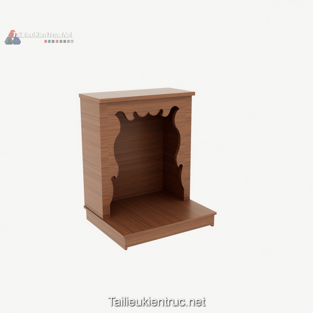 Thư viện bàn thờ sketchup miễn phí 007