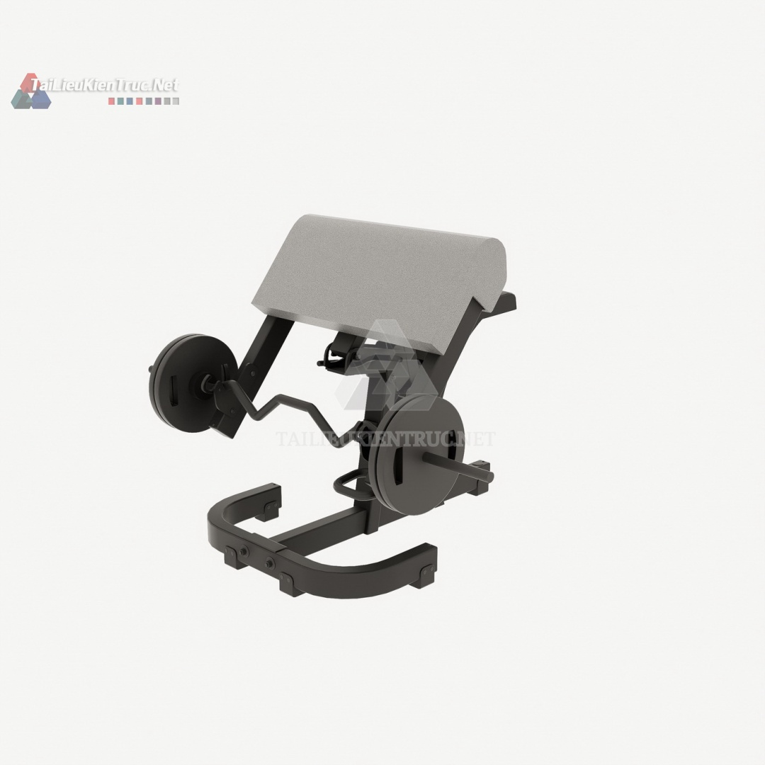 006 Ghế Tập Bắp Tay (Preacher Curl Bench) - Tải Xuống Miễn Phí